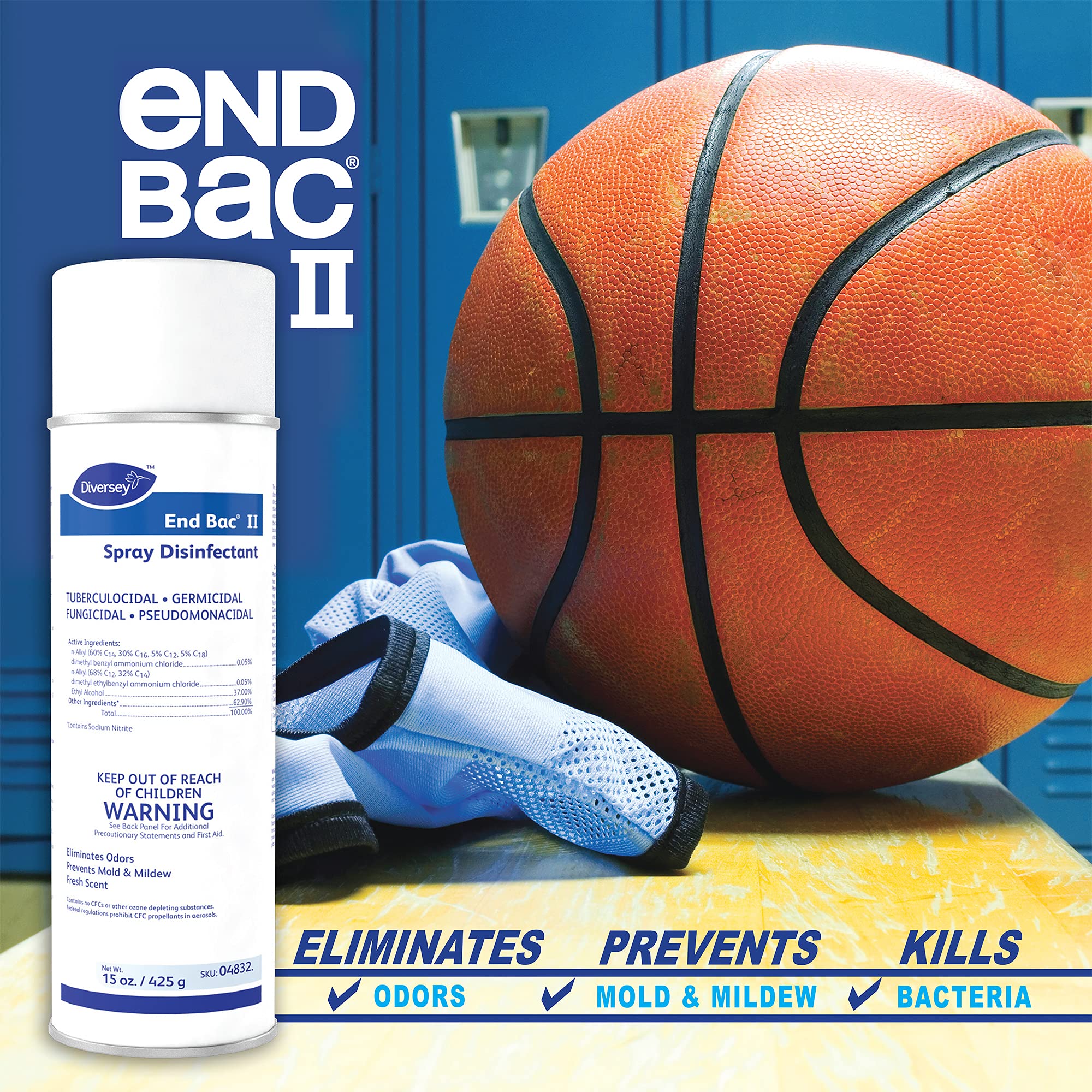 EFFLORESCENCE SPRAY ARTHOODIE 新品未使用 Amazon.com: Diversey 04832 End Bac II Spray Disinfectant, Hard